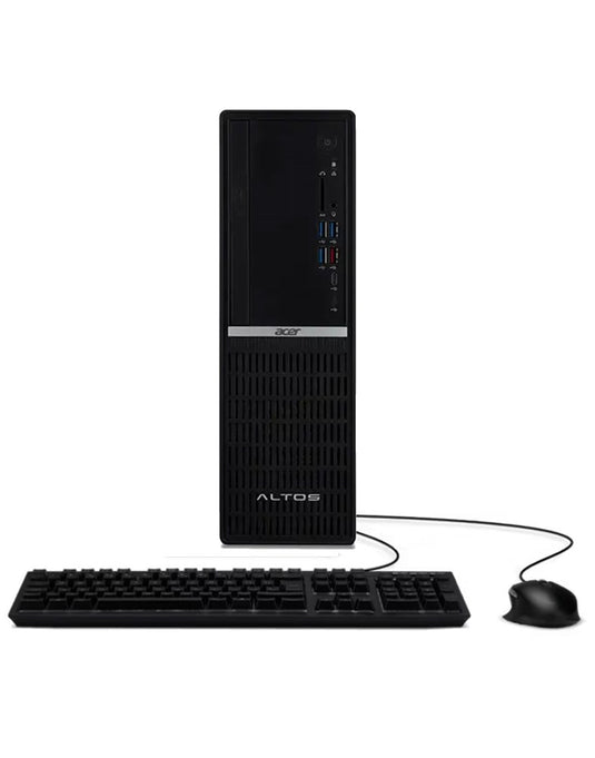 Acer Altos P10 F8 i3 12th Gen 8GB 256GB Windows 11 Home Desktop PC With Keyboard & Mouse(Very Good - Pre-Owned)