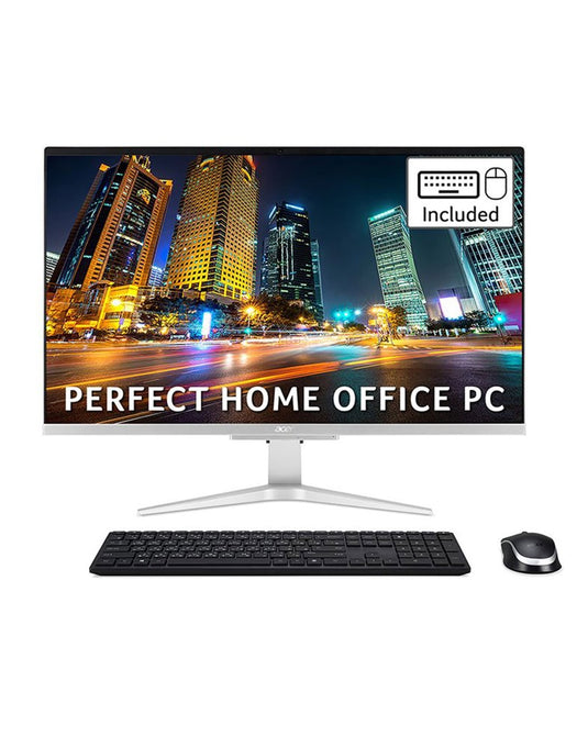 Acer Aspire C27 27-inch i5 11th Gen 8GB 1TB @2.40GHz Nividia GeForce MX330 Desktop +Keyboard & Mouse (Pre-Owned)