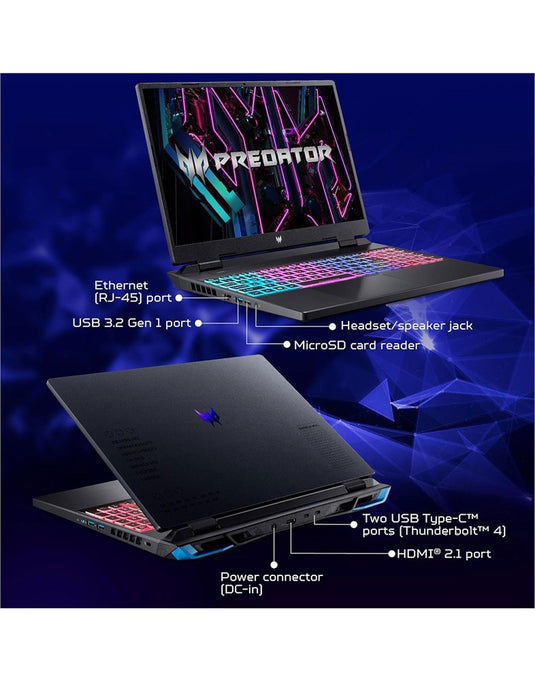 Acer Predator Helios Neo 16-inch i7-13th Gen 16GB 512GB Nividia GeForce RTX4060 8GB Gaming Laptop (As New - Pre-Owned)