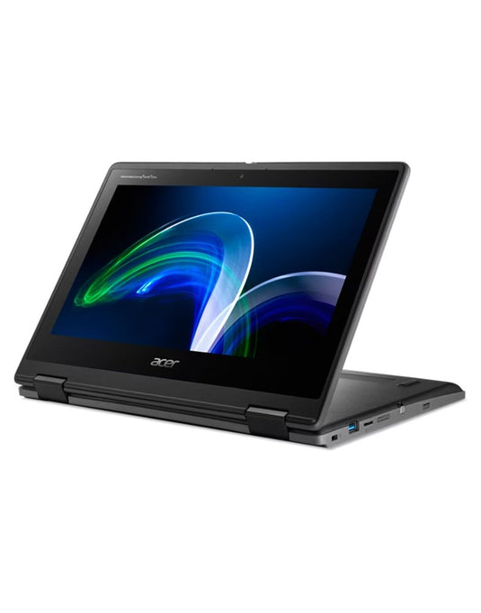 Acer Travel Mate Spin 11.6-inch N6000 8GB 256GB 2 in 1 Touch Screen Laptop (Very Good - Pre-Owned)