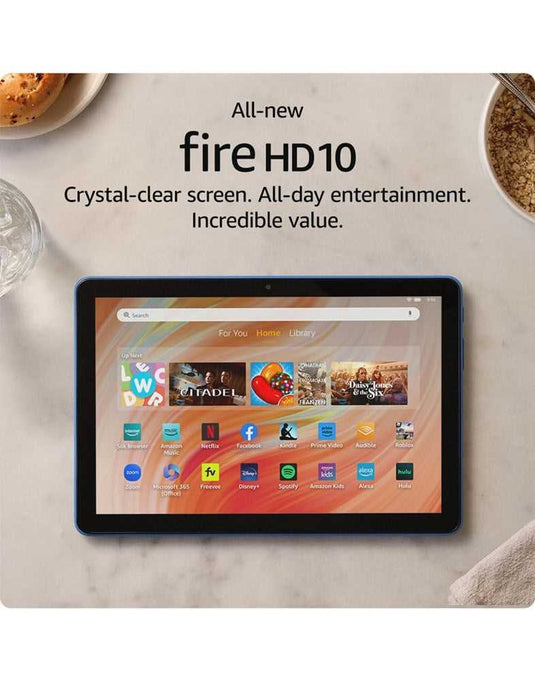 Amazon Fire HD 10 (2023) 32GB Wi-Fi Smart Tablet Alexa (Brand New) Lilac - TechCrazy