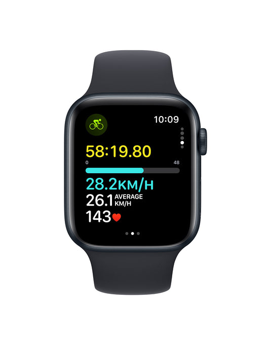 Apple Watch SE (Gen-2) 40MM GPS Aluminium Case With Denim Sport Band Midnight A2722 (Brand New)