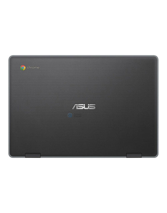 Back View of Lid Asus Chromebook C204M 12-inch 4GB 32GB