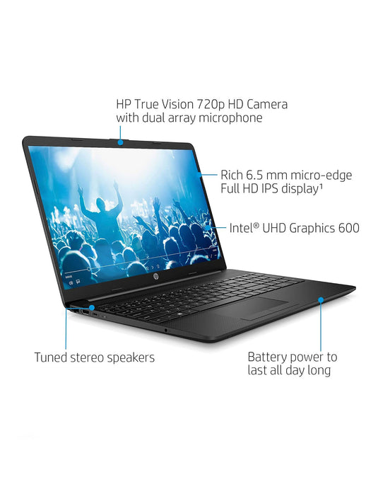 HP 15.6-Inch FHD Laptop N4020 4GB/128GB SSD Microsoft Office 365