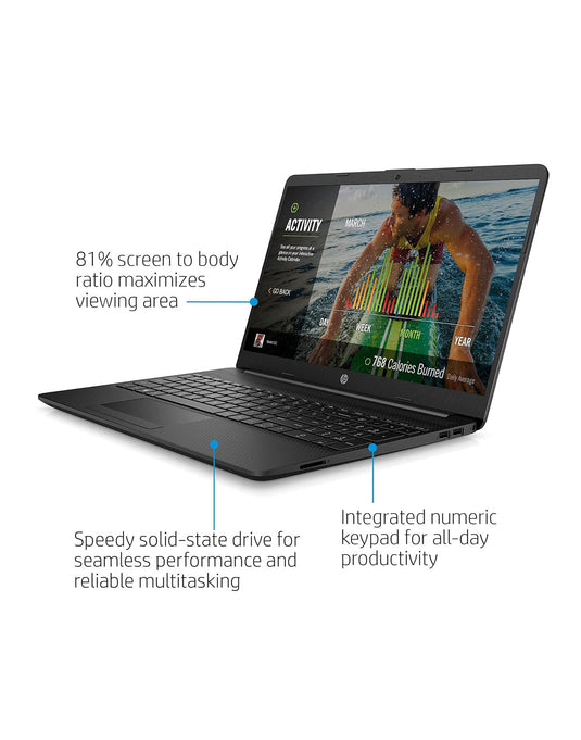 HP 15.6-Inch FHD Laptop N4020 4GB/128GB SSD Microsoft Office 365