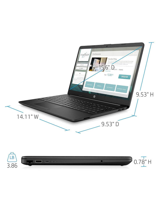 HP 15.6-Inch FHD Laptop N4020 4GB/128GB SSD Microsoft Office 365