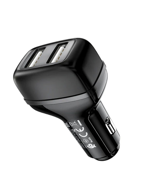 Hoco 2 Port USB Car Charger (Z36)