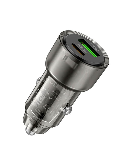 HOCO Z52 38W PD+QC Super Fast Car Charger - TechCrazy