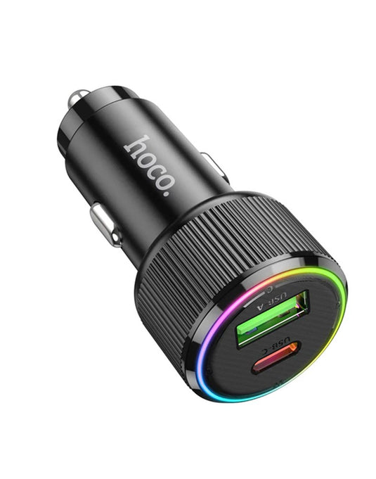 Hoco 38W Super Fast Car Charger (NZ14A) - TechCrazy