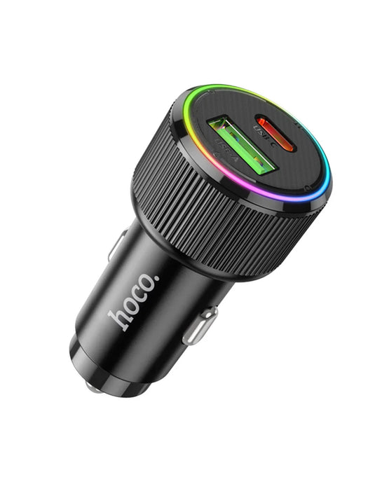 Hoco 38W Super Fast Car Charger (NZ14A) - TechCrazy