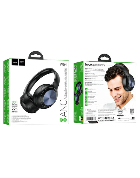 Hoco Premium Bluetooth Headset w/ ANC Noise Cancelling (W54)