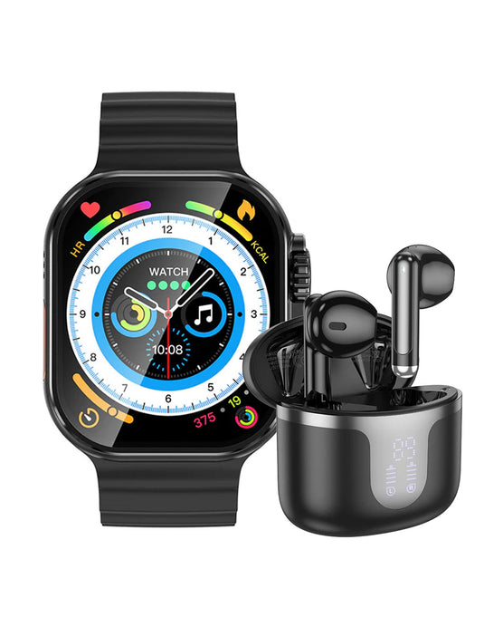 Hoco Smart Watch (Y23 Ultra) + TWS Bluetooth Earbud (EQ7)