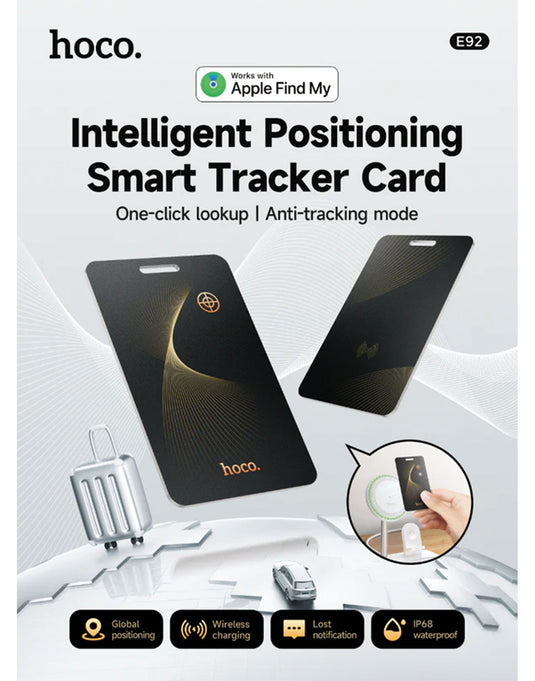 Hoco Smart Wireless Tracker Card Wireless Charging (E92)