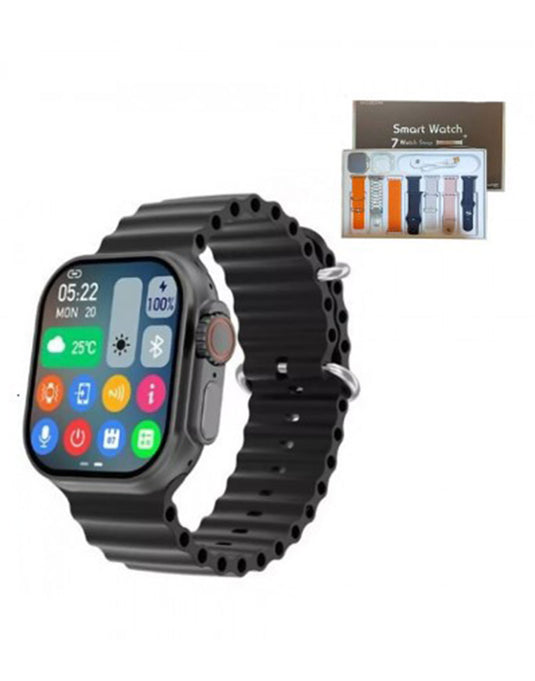 Moxom MX-WH09 Smart Watch With 7 Watch Strap