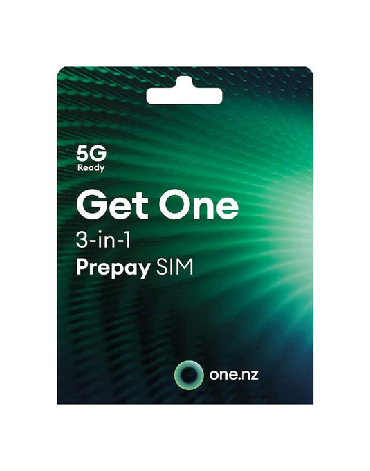 One NZ 3-in-1 Prepay Sim 5G Ready - TechCrazy