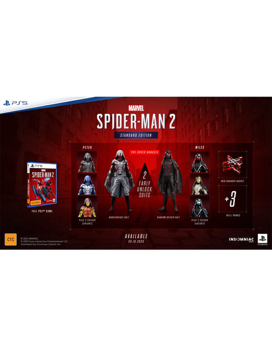 PS5 Marvel's Spider-Man 2 Standard Edition