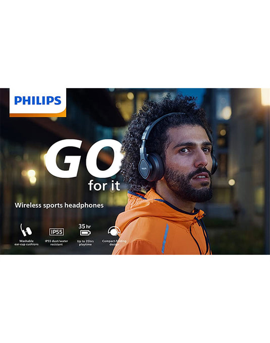 Philips Wireless Sports Headphones TAA4216BK (Brand New) - TechCrazy