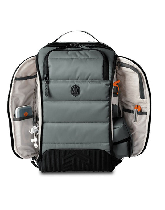 STM Dux 16L Backpack for 15 Inch Laptops - Grey Storm - TechCrazy