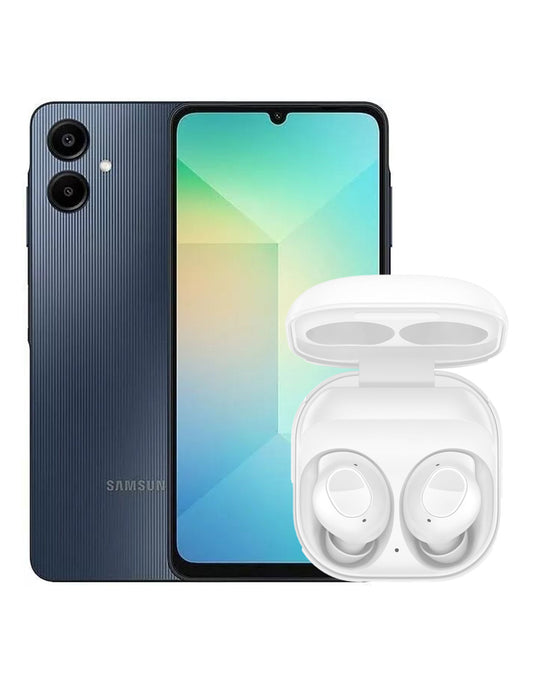 Samsung Galaxy A06 (2024) 4GB 128GB 4G Dual Sim (Brand New) + Galaxy Buds FE R400 (Brand New) (Bundle Deal)