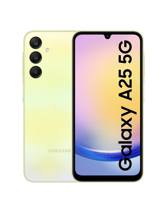 Samsung Galaxy A25 (2023) 6GB 128GB 5G Dual Sim (Brand New) Yellow - TechCrazy