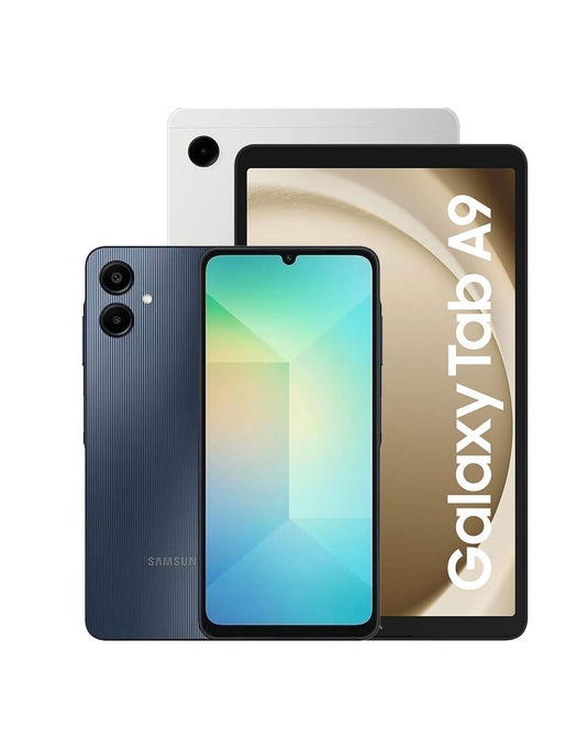 Samsung Galaxy Tab A9 8.7-inch 4GB 64GB Wifi Only + Samsung Galaxy A06 (2024) 4GB 64GB 4G Dual Sim (Bundle Deal)