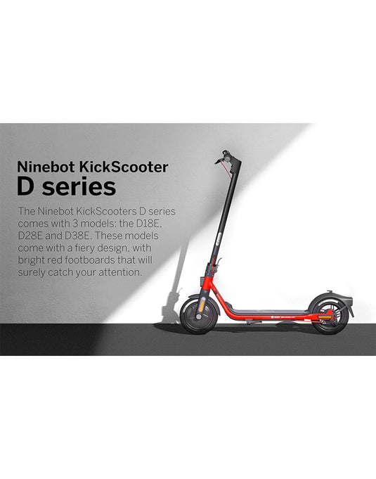 Segway Ninebot D18E Top Speed 25KM & Max Range 18KM Electric Scooter