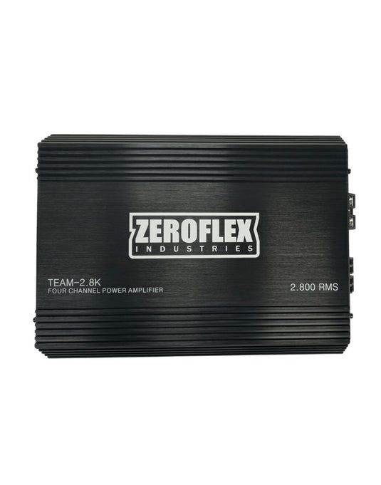 Zeroflex Team -2.8K 4 Channel Amplifier With Bass Controller