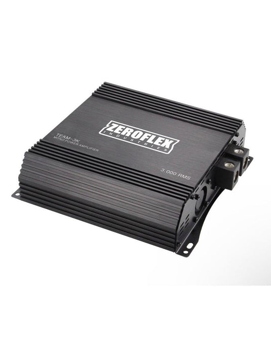 Zeroflex Team-3K 3000RMS Mono Amplifier With Bass Controller