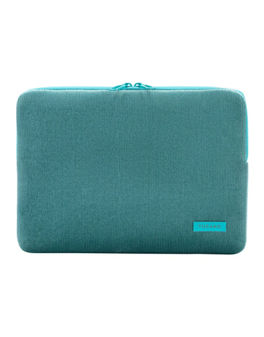 Tucano 13-14" Velluto Sleeve- Teal Blue - TechCrazy