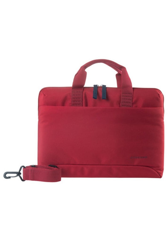 Tucano Smilza Slim Carry Case for 13 to 14 Inch Laptops - Red - TechCrazy