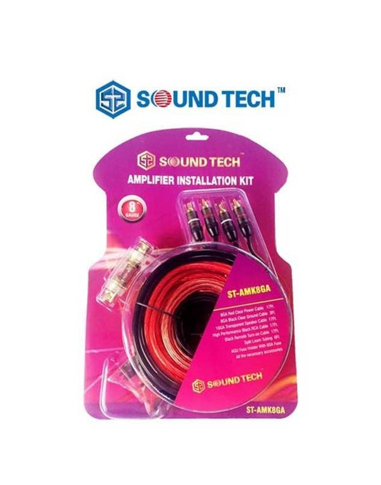 Soundtech ST-AMK8GA 8 Gauge AMP Wiring Kit - TechCrazy