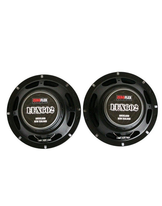 Back View of Zeroflex EFX602 6.5" 2 Way Coaxial Car Speaker 80W RMS (Pair) 