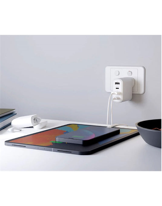 Cygnett 45W Multiport Wall Charger AU - White - TechCrazy