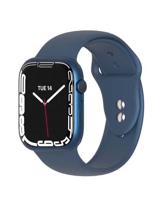 Cygnett Silicon Band for Apple Watch 3/4/5/6/7/SE 38/40/41mm - Blue - TechCrazy