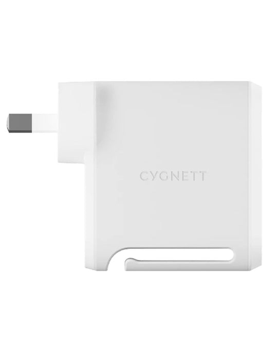 Cygnett PowerMaxx 70W Dual Port GaN Wall Charger - White - TechCrazy