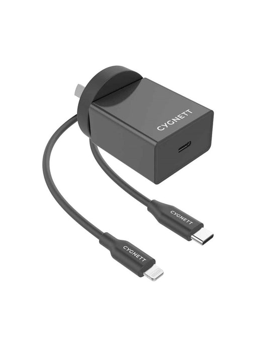 Cygnett PowerPlus 18W USB C PD Wall Charger CY3079POPLU - TechCrazy