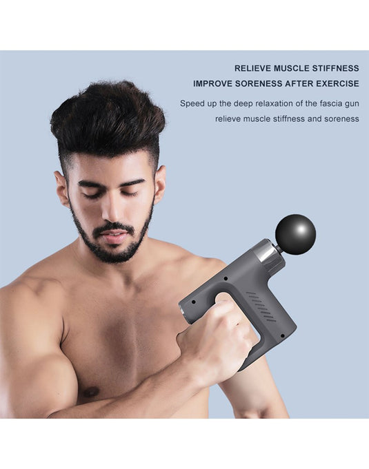 Mini Massage Gun + 4 Massaging Heads - TechCrazy