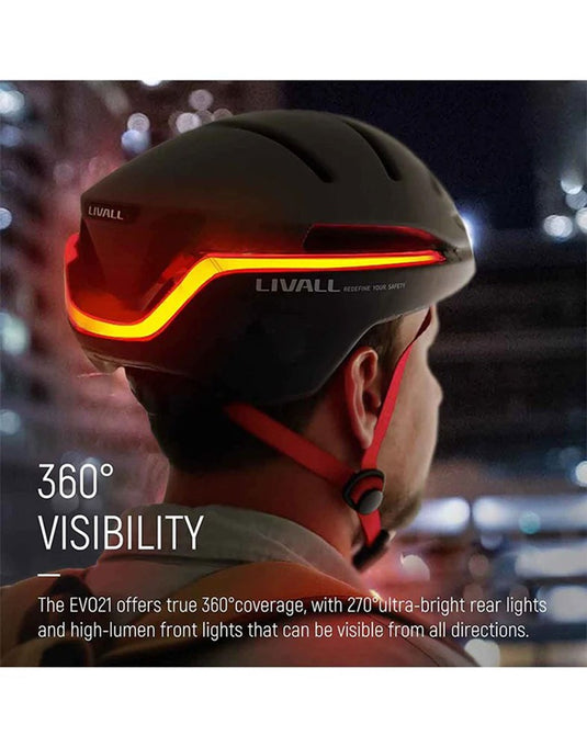 Livall EVO21 Medium 54-58cm Helmet - TechCrazy