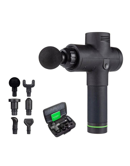 Muscle Multifunctional Massage Gun with 6 Massaging Heads - TechCrazy