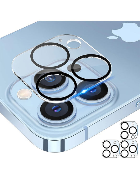 Apple iPhone 15 Pro/15 Pro Max Back Camera Glass Protector - TechCrazy