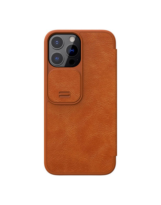 Nillkin iPhone 13 Pro Qin Leather Case - TechCrazy