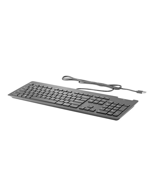 HP USB Slim Business Smart Card Keyboard - TechCrazy