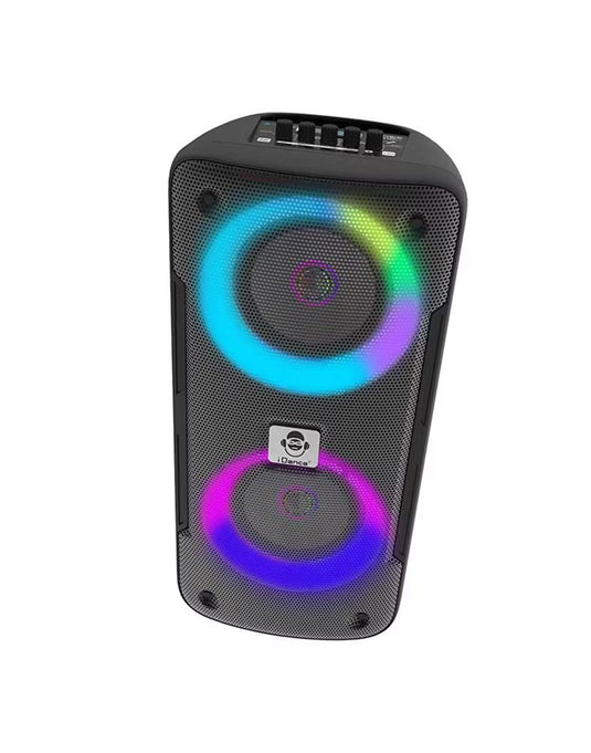 iDance GrooveX Portable Bluetooth Party Speaker with Mic