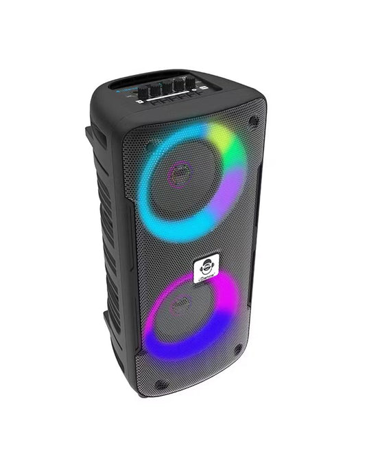 iDance GrooveX Portable Bluetooth Party Speaker with Mic